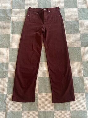 Everlane 5-Pocket Column Jean Chocolate 26L